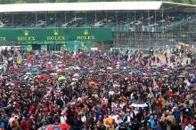 Crowds at the British GP