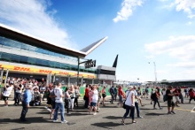 Fans at the British Grand Prix