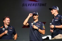Max Verstappen, Red Bull-Renault and Daniel Ricciardo 	Red Bull-Renault