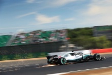 Sparks from the cars at Silverstone - Lewis Hamilton, Mercedes AMG F1