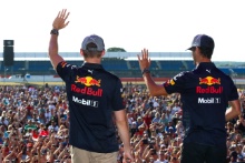 Max Verstappen, Red Bull-Renault and Daniel Ricciardo	Red Bull-Renault