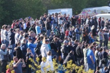 BTCC Fans and crowd at Thruxton