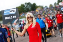 Adam Morgan (GBR) Cicely Racing Mercades A-Class  grid girl