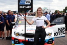 Tom Oliphant (GBR) WSR BMW  grid girl