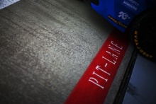 BTCC pitlane at Silverstone