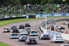 Start of Race 3, Adam Morgan (GBR) - Ciceley Motorsport BMW 330i M Sport leads