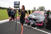 Jade Edwards (GBR) - BTC Racing Honda Civic Type R Grid Girl