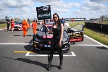 Grid Girl for Jade Edwards (GBR) - Rich Energy BTC Racing Honda Civic Type R