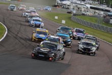 Adam Morgan (GBR) - Car Gods with Ciceley Motorsport BMW 330e M Sport leads in Race 3