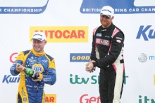 Ash Sutton (GBR) - NAPA Racing UK Ford Focus ST and Josh Cook (GBR) - Rich Energy BTC Racing Honda Civic Type R