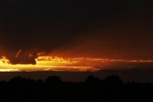 Sunset at Oulton Park