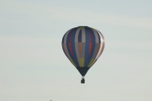 Air balloons over Snetterton