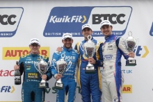 Andrew Watson - CarStore Power Maxed Racing Vauxhall Astra, Jake Hill - Laser Tools Racing with MB Motorsport BMW 330e M Sport, Dan Cammish - NAPA Racing UK Ford Focus ST and Tom Ingram - Bristol Street Motors with EXCELR8- Hyundai i30 N Fastback