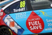 Sam Tordoff (GBR) MG KX Clubcard Fuel Save MG6 GT