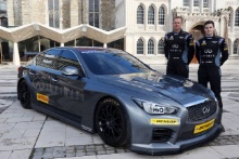 Infinity Support our Paras Racing, Infinity Q50. Derek Palmer and Richard Hawken