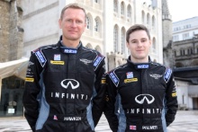 Infinity Support our Paras Racing, Infinity Q50. Richard Hawken and Derek Palmer