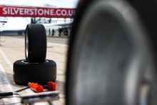 Tyres in the pitlane