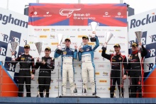 GT4 Podium, Stuart Middleton / William Tregurtha - HHC Motorsport - Ginetta G55 GT4 win