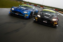 Mark Farmer TF Sport Aston Martin V12 Vantage GT3 and Derek Johnston TF Sport Aston Martin V12 Vantage GT3