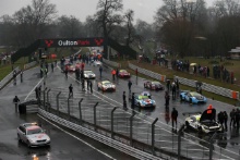 Rain stops racing at Oulton Park for safety reasons