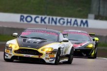 Will Moore / Matt Nicoll-Jones Academy Motorsport Aston Martin V8 Vantage GT4