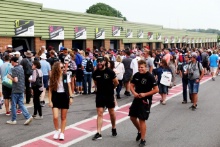 British GT grid walk and autograph session