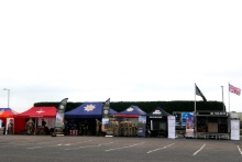 Silverstone paddock displays