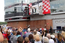 GT4 Pro Am podium
