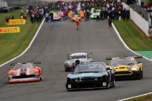 Historic British GT cars parade