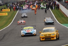 Historic British GT cars parade