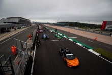 British GT grid at Silverstone