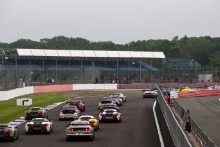 GT4 start, Richard Williams / Sennan Fielding - Steller Motorsport Audi R8 LMS GT4 leads