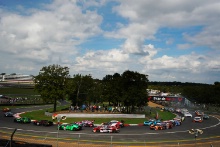 Start of the Brands Hatch race