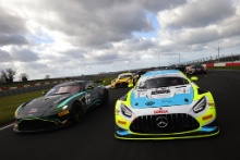 Josh Miller / Seb Hopkins - R Racing Aston Martin Vantage AMR GT4, John Ferguson / Raffaele Marciello - RAM Racing Mercedes-AMG GT3