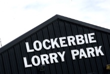 Service at Lockerbie Lorry Park