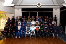 British Rally Championship 2019 drivers and co drivers group photo