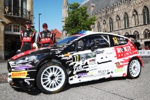 Alex Laffey / Stuart Loudon Ford Fiesta R5 and the new livery on their Ford Fiesta