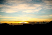 Sunset in Llandudno
