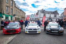 Overall Podium (l-r) James Williams / Dai Roberts - Hyundai I20 R5, Keith Cronin / Mikie Galvin - Volkswagen Polo, Garry Pearson / Dale Furniss - Ford Fiesta