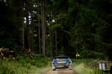 2022 Motorsport UK British Rally Championship Trackrod Rally - Filey, Yorkshire. 23rd - 24th September 2022. Craig Jones / Ian Taylor - Ford Fiesta 4X4