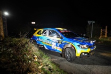 2022 Motorsport UK British Rally Championship Cambrian Rally. 28th-29th October 2022. Eamonn Kelly / Conor Mohan - Volkswagen Polo R5