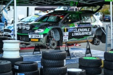 2022 Motorsport UK British Rally Championship Cambrian Rally. 28th-29th October 2022.
Patrick O'Brien / Stephen O'Brien - Skoda Fabia R5