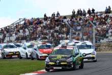 Start of the Renault Clio Cup race, Ant Whorton-Eales (GBR) JamSport with AWE Motorsport Renault Clio Cup leads