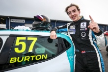 Gustav Burton (GBR) Team Pyro Renault Clio Cup Junior