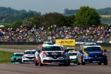 Start of Race 1 Max Coates (GBR) Team Pyro Renault Clio Cup leads