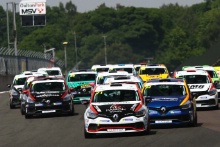 Start, Max Coates (GBR) Team Pyro Renault Clio Cup leads