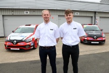 Max Coates - Team Hard - Clio Cup  and Ethan Hammerton - Team Hard - Clio Cup