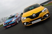 Renault Megane prize car for Jack Young -  M.R.M. Clio Cup