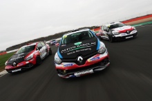 Ethan Hammerton - Team Hard - Clio Cup, Finlay Robinson - Westbourne Motorsport - Clio Cup   and Brett Lidsey - M.R.M. Clio Cup