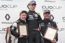 Ben Colburn - Westbourne Motorsport -  Clio Cup  Jack Young -  M.R.M. Clio Cup  Brett Lidsey - M.R.M. Clio Cup